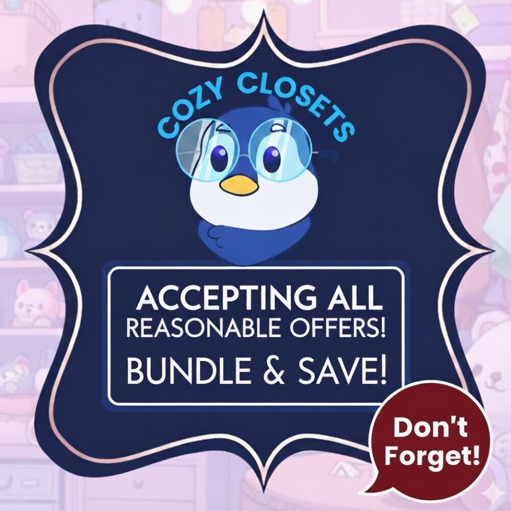 ❤️ Like it? Bundle or Make an offer - I'm accepting or countering all offers.